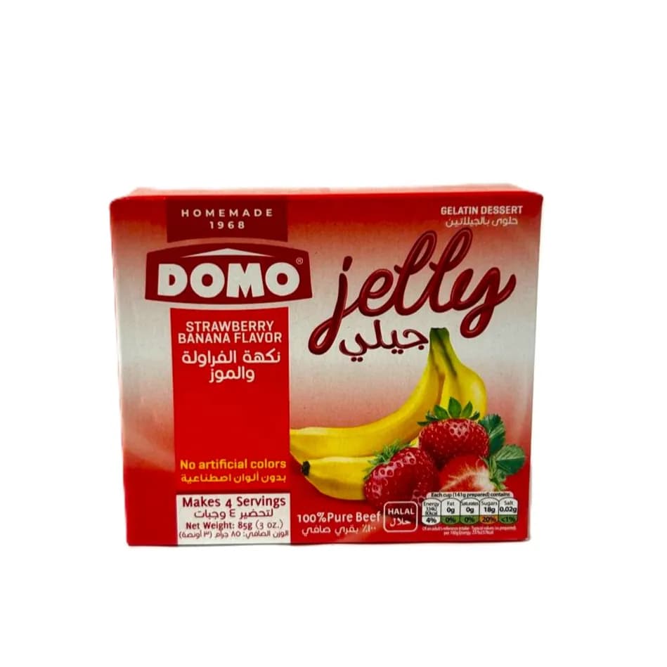 Domo Strawberry Banana Flavor 85g