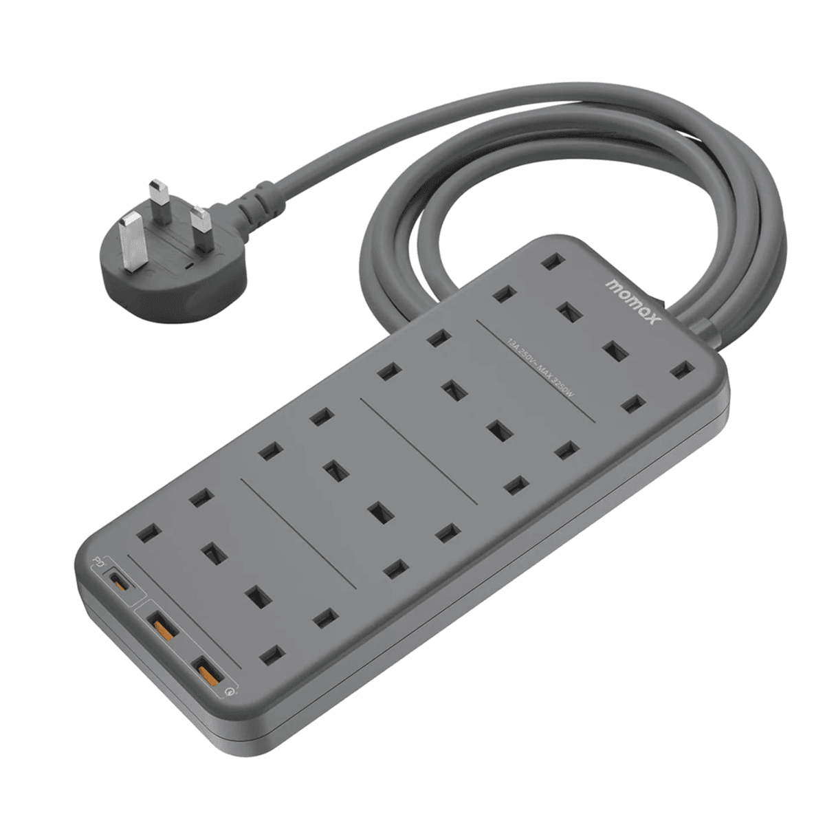 ONEPLUG PD20W 2A1C 8-Bit Extension Board - Grey