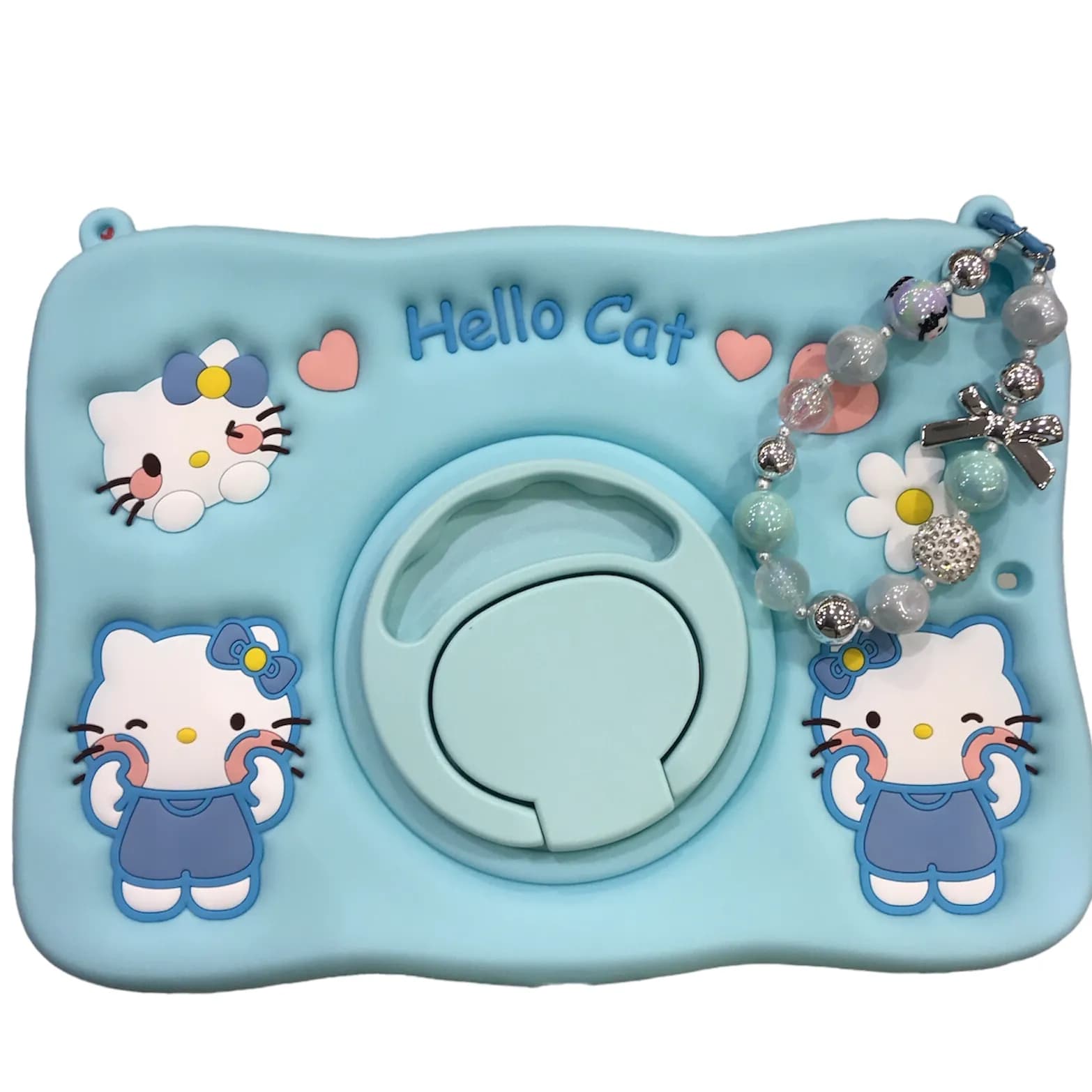 Ipad  7,8,9 case for kids hello cat