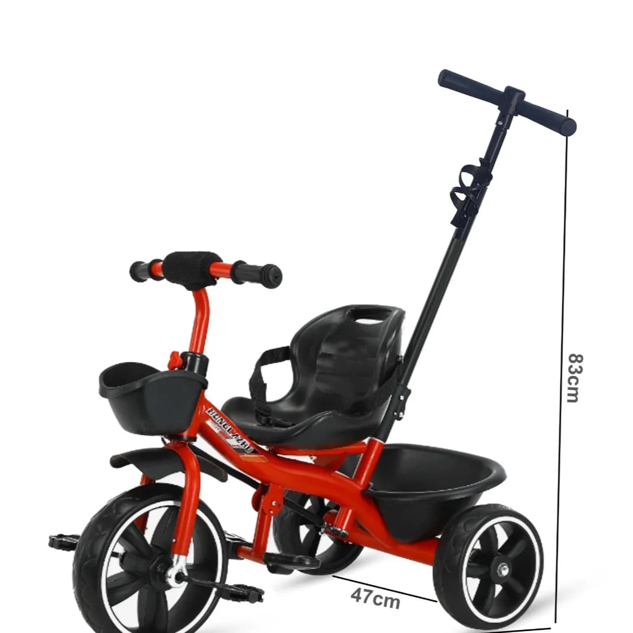 Kids Tricycle with Push Handle "318-2"