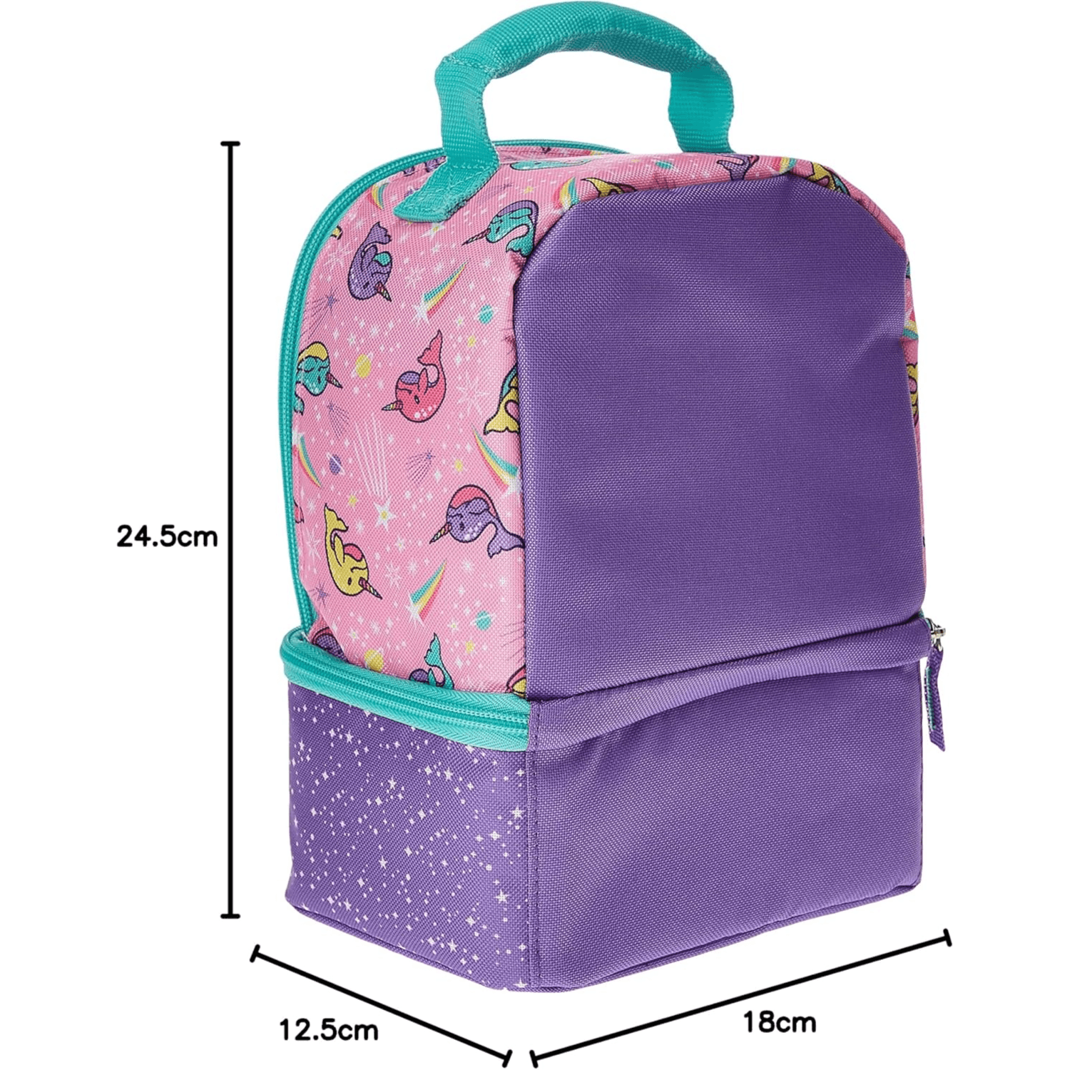 THERMOS - Dual Lunch Kit with LDPE liner - Narwhals in Space