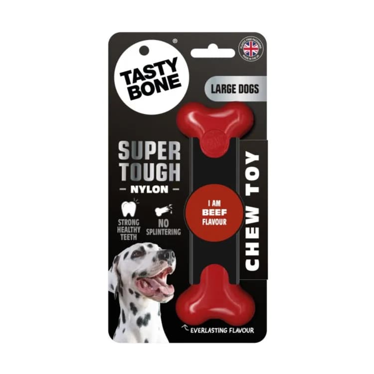 Tastybone Nylon Large Dog - Beef