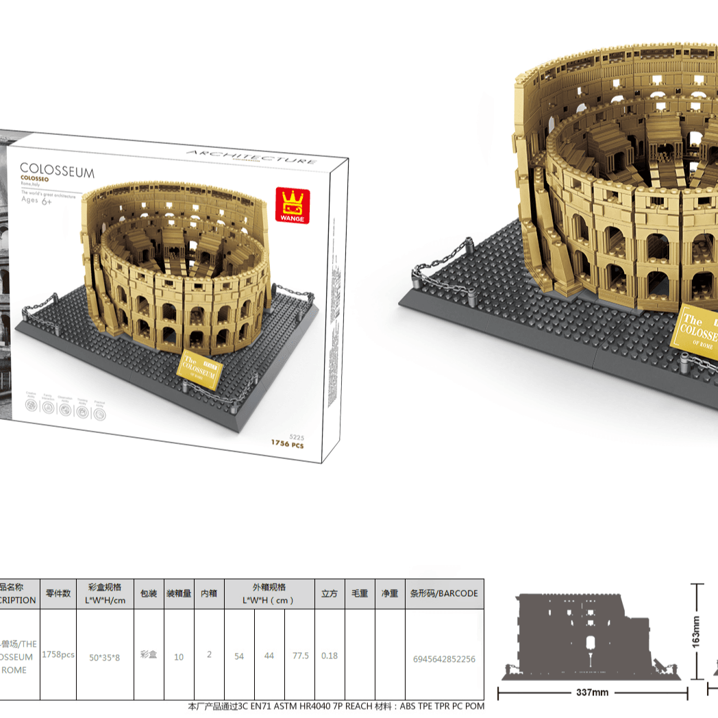 THE COLOSSEUM OF ROME (Architecture Series Collection).