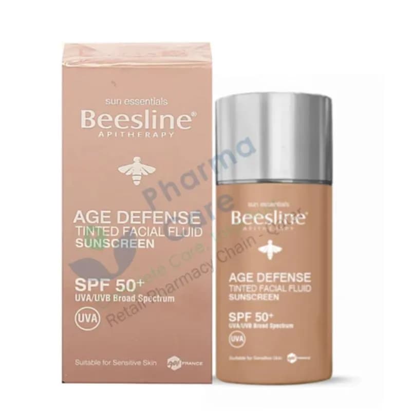 Beesline Age Deffense Tinted Facial Fluid Sun Spf50+40ml