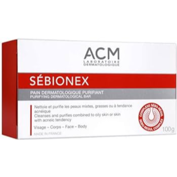 ACM SEBIONEX PURIFYING DERMATOLOGICAL BAR 100GM