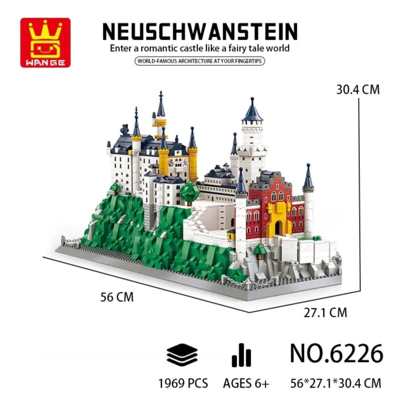 Neuschwanstein castle-Southern Bavarian, Germany.