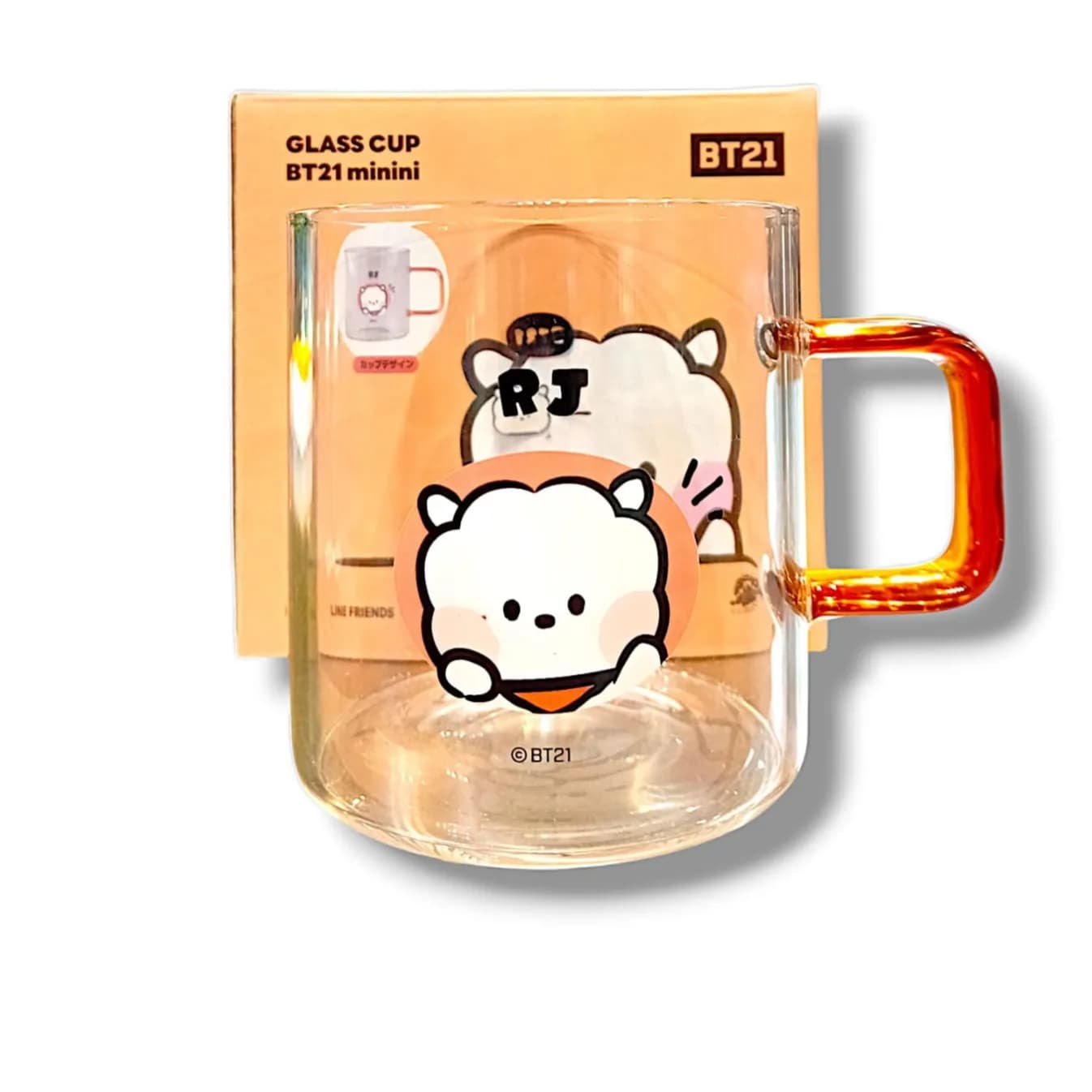 BT21 Minini Glass Cup RJ