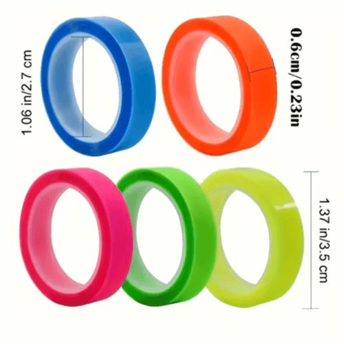 Glowing Decorative Tape For Walls (5PCS mixed colors)
