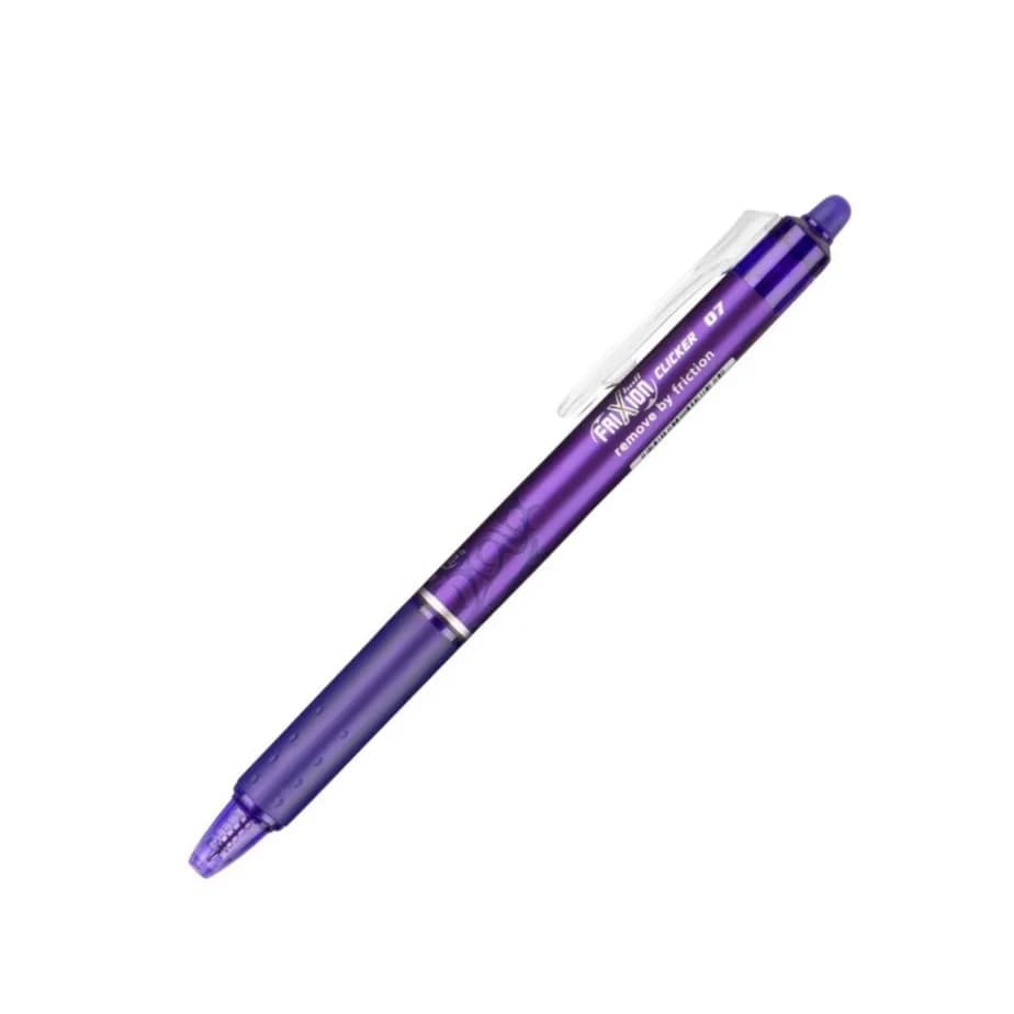 Pilot Frixion Clicker Erasable Pen Violet 07