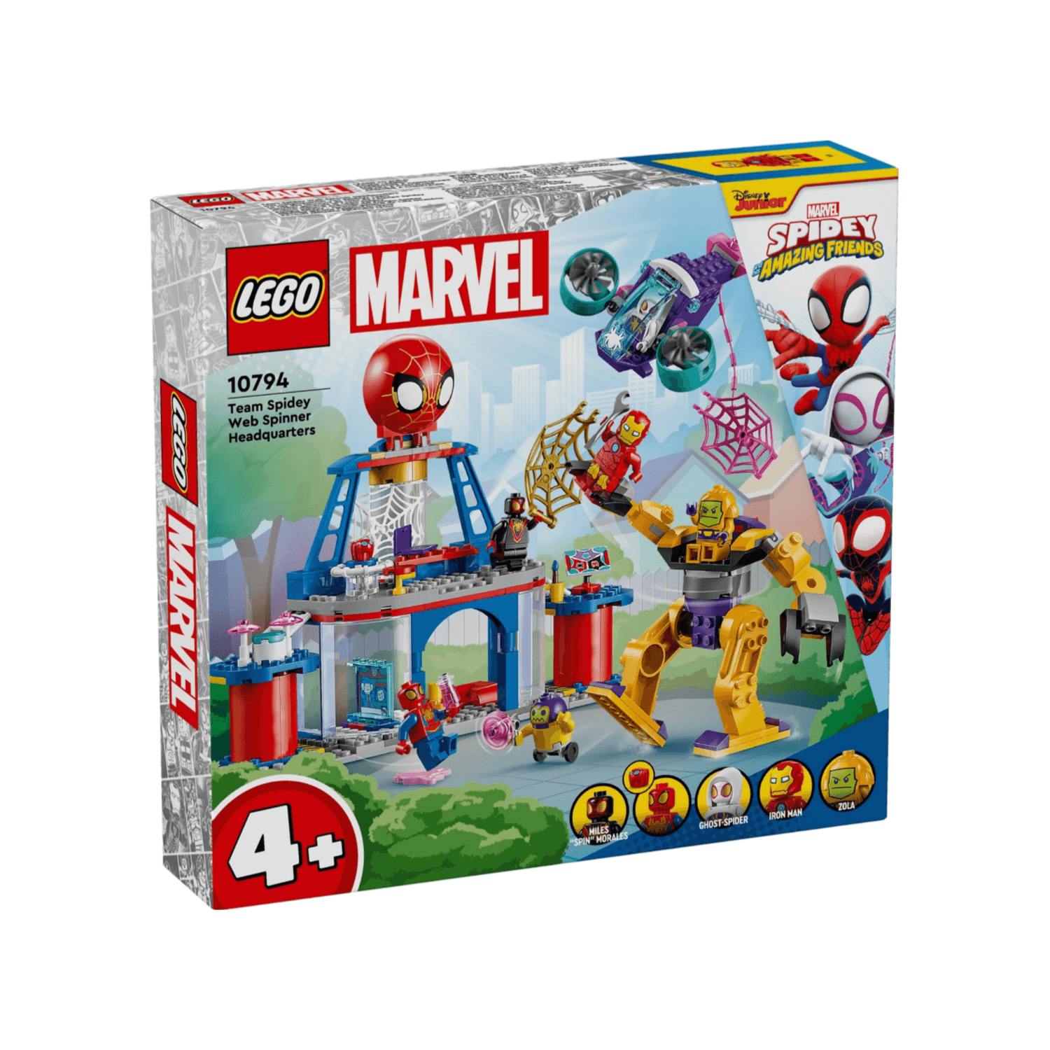 Lego 10794 Team Spidey Web Spinner Headquarters