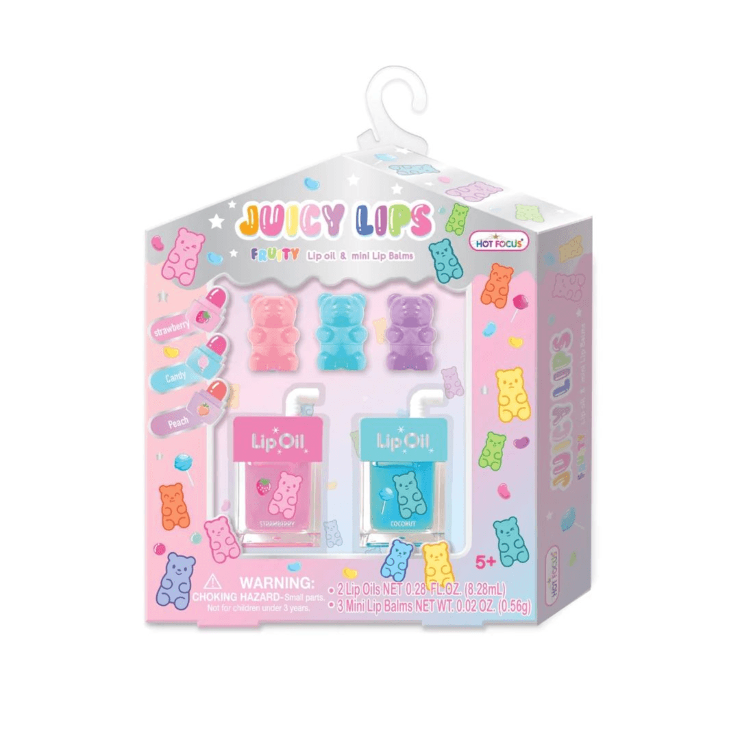 Hot Focus - Juicy Lips Fruity Lip Oil & Mini Lip Balms