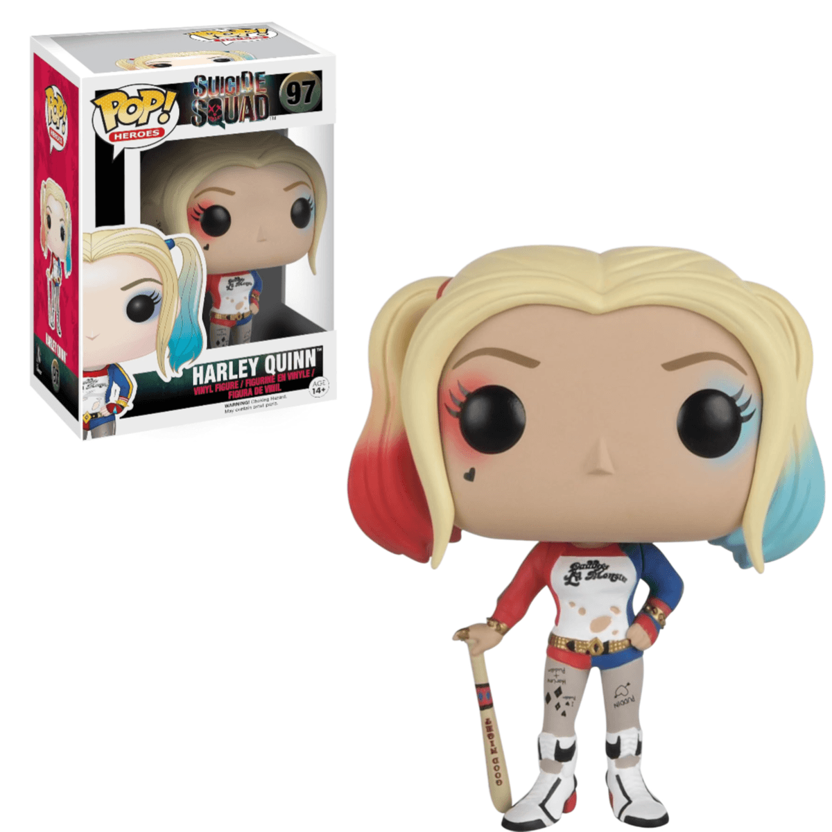 Funko POP Movies Suicide Squad - Harley Quinn Collectible Figure - FGSC60