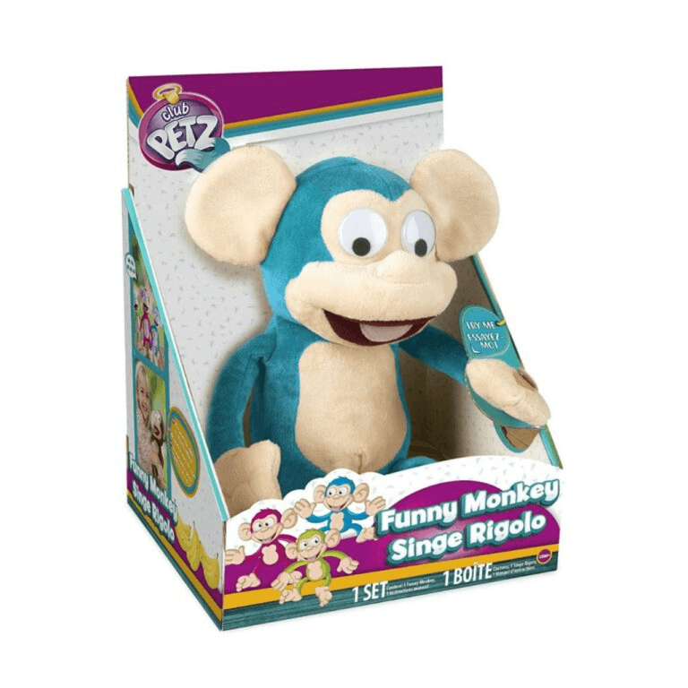 Club Petz - Funny Monkey Blue