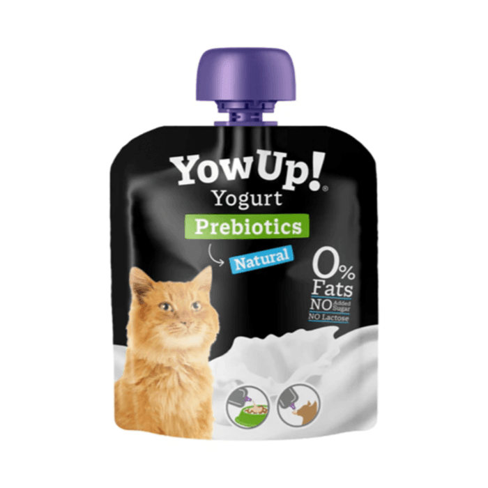Yup Natural Yogurt for Cats Rich in Calcium and Prebiotics 85g