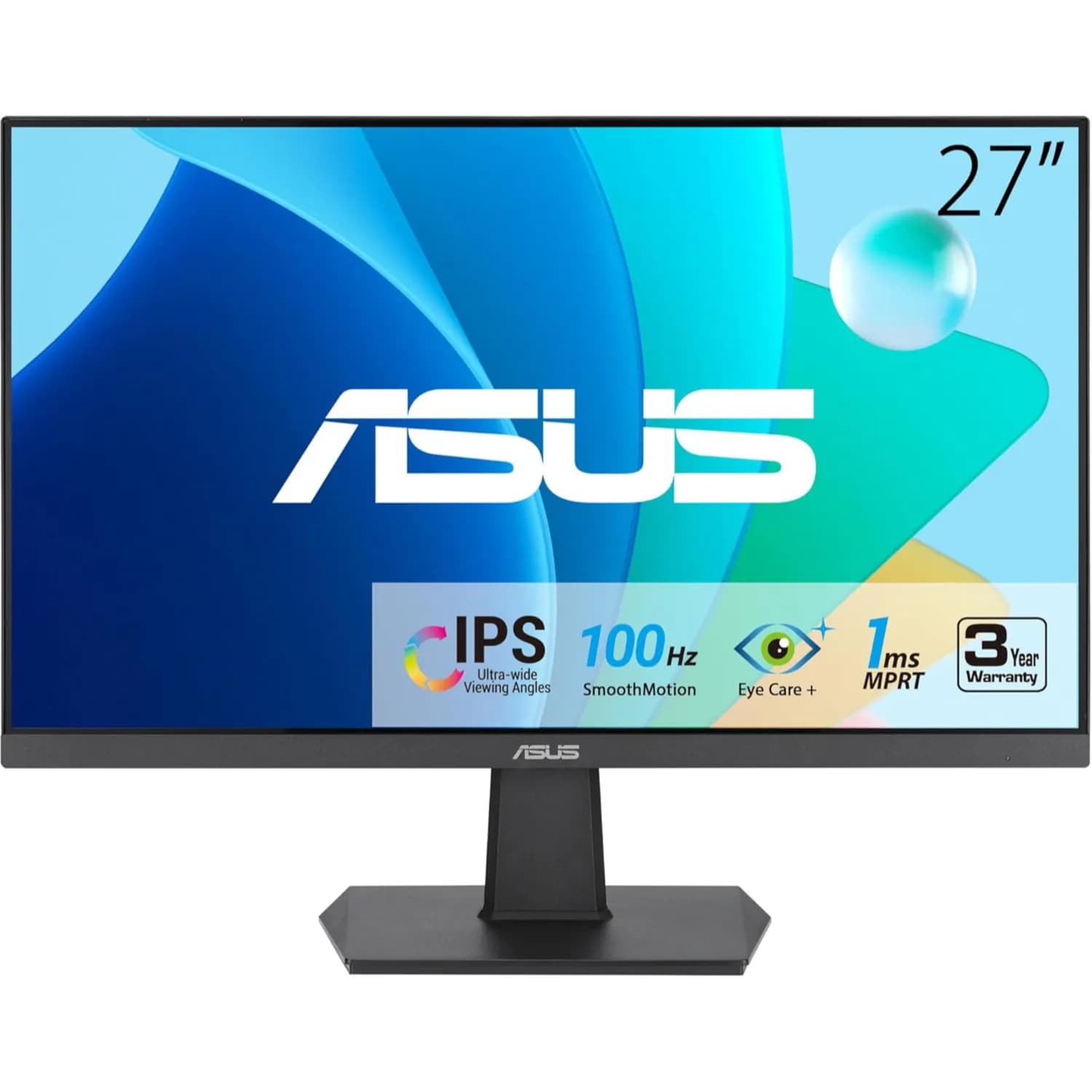 ASUS Gaming Monitor 27 inch  100Hz 1Ms