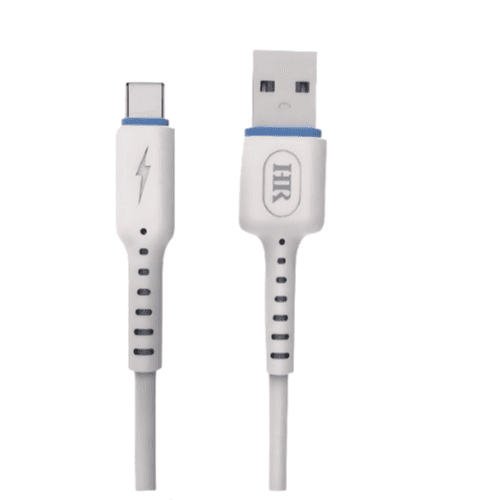 HR - RAPID CHARGING CABLE USB TO TYPE-C 2000mm (HR-081) (White)