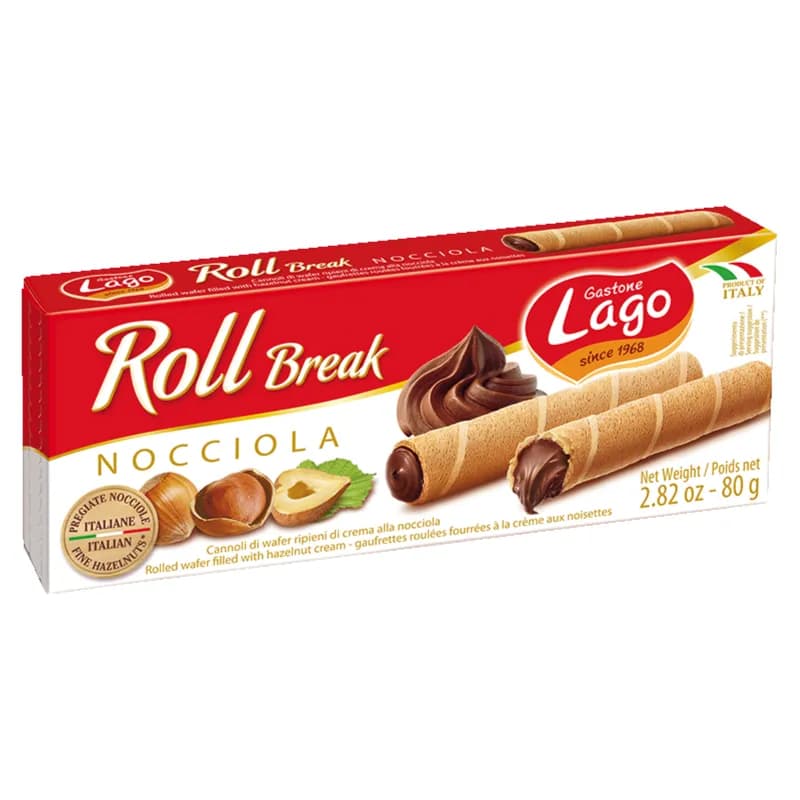 Lago Roll Break Nocciola 80g