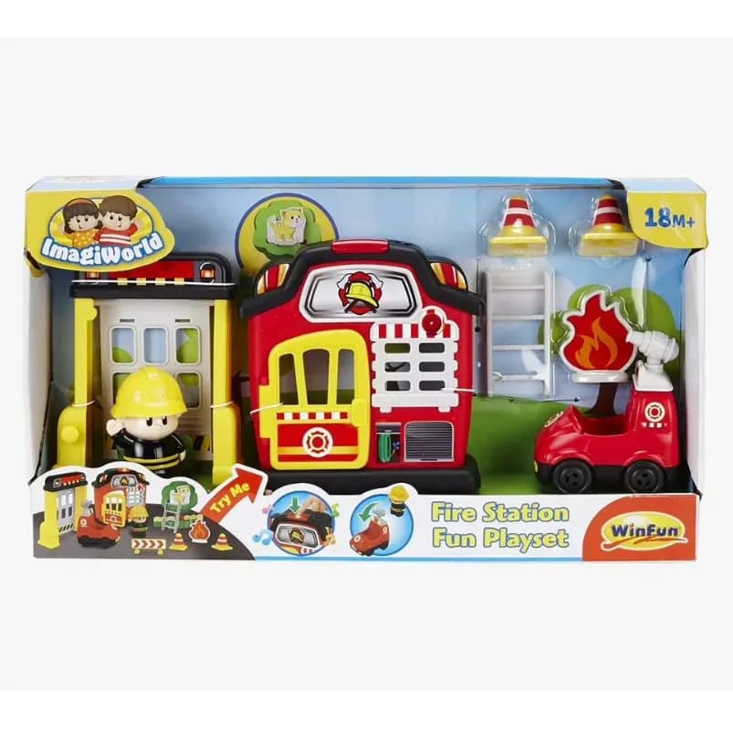 Winfun Fire Station Fun Playset Toy