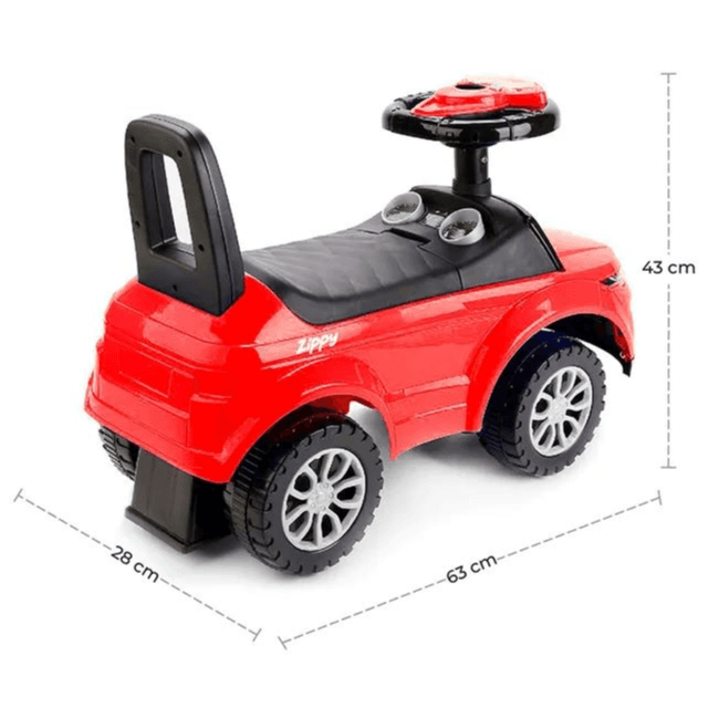 Moon - Zippy Baby Sports Car - Red