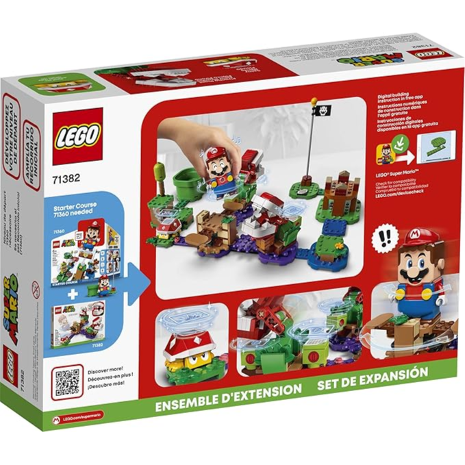 LEGO Super Mario Piranha Plant Puzzling Challenge