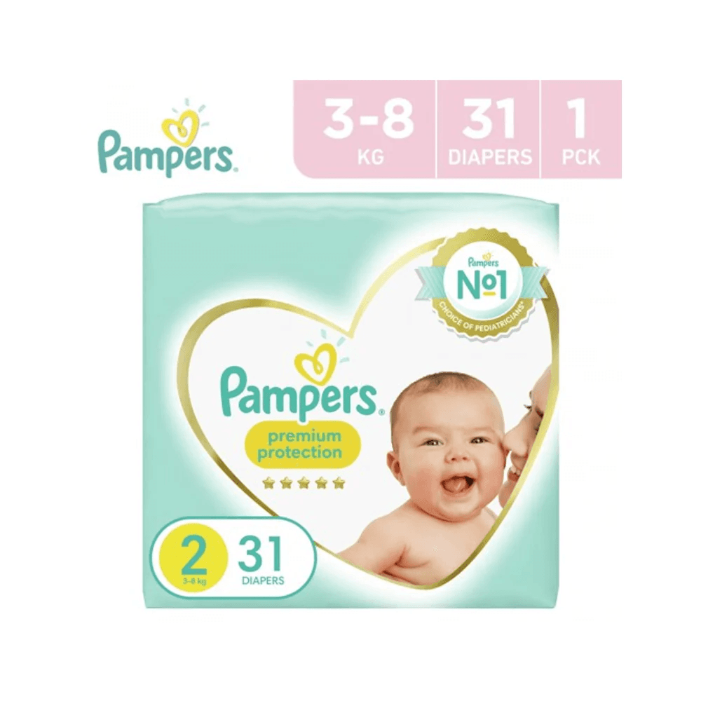 Pampers No 2 Premium Protection 31 Diaper