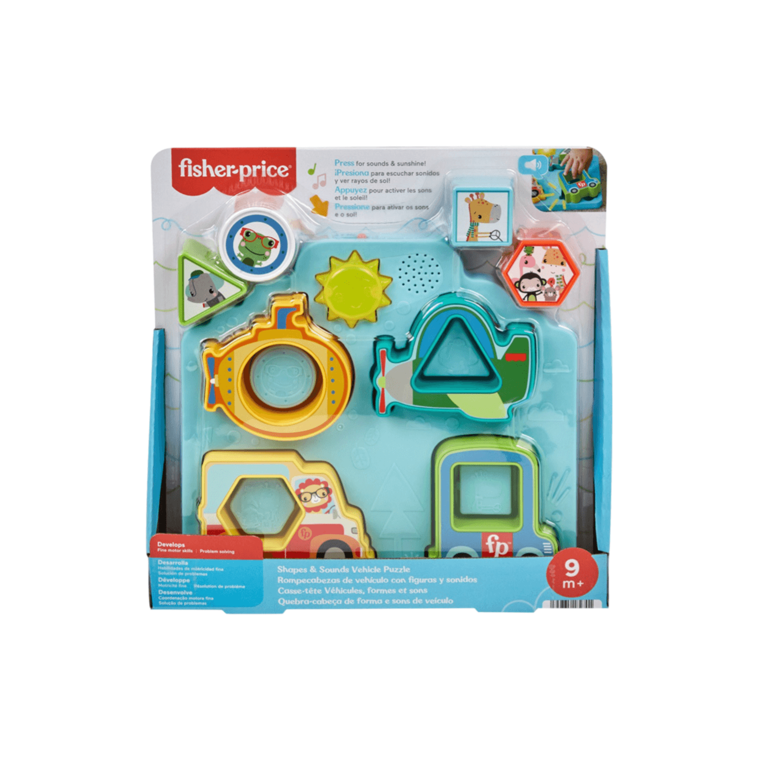 Mattel Fisher-Price Shapes & Sound Vehicle Music