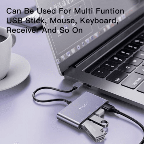 YESIDO - HUB ADAPTER 4 USB (HB-12)