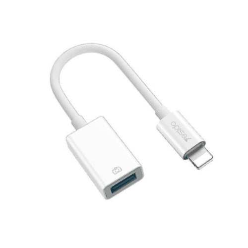 YESIDO - IP OTG CONVERTER (GS10) (White) 