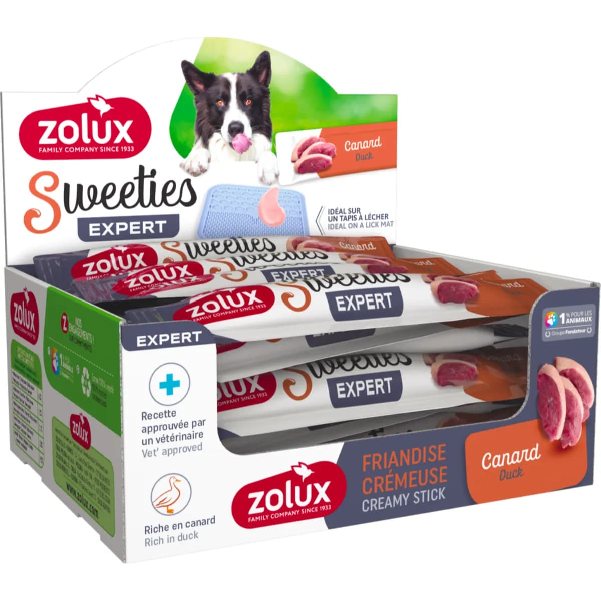 Zolux Sweeties Creamy Stick For Dog - Duck