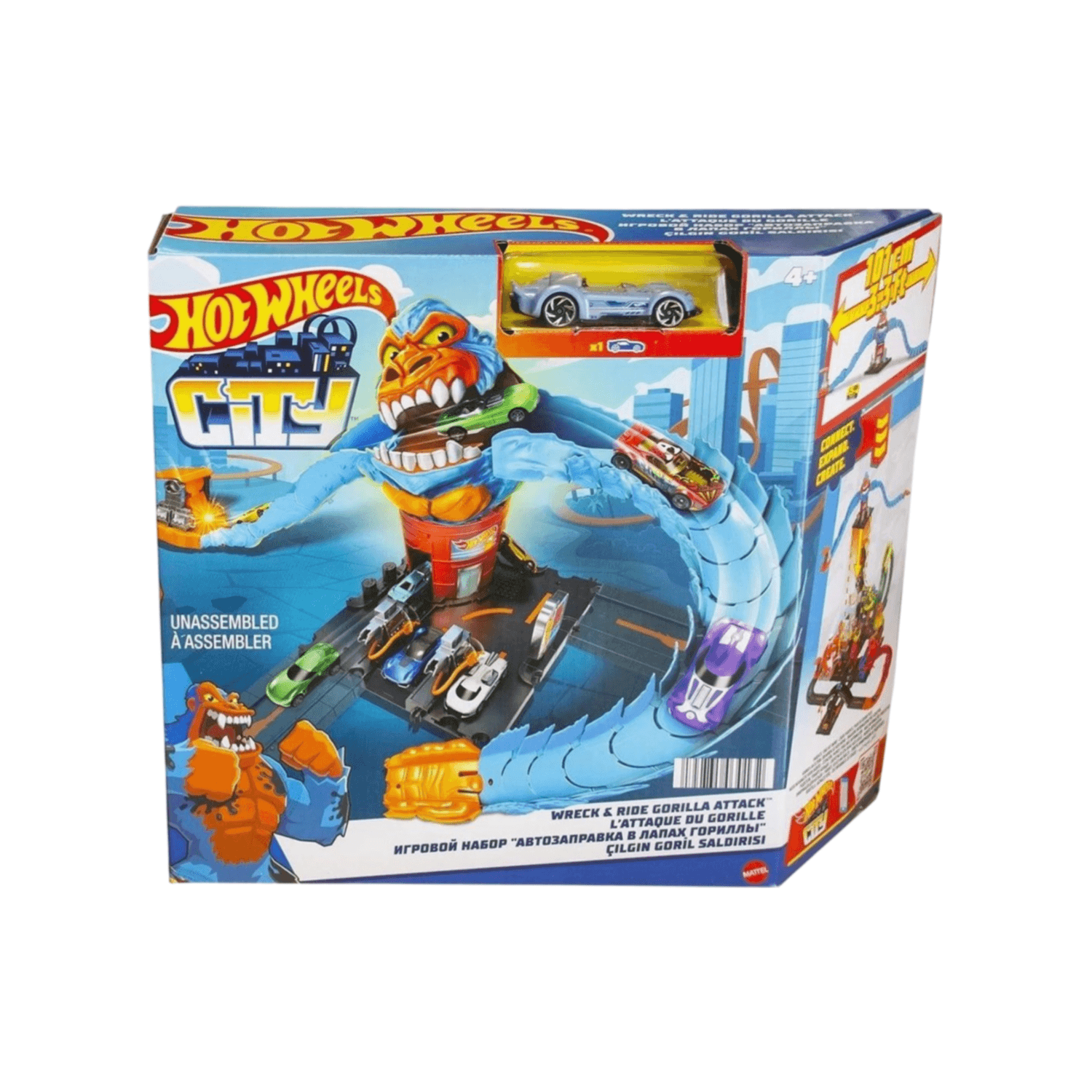 Mattel Hot Wheels City Nemesis Gorilla Garage