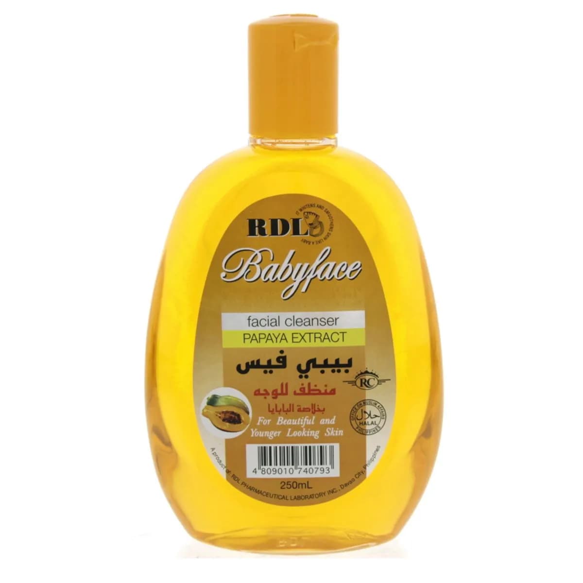 Rdl Babyface Papaya Extrct Cleaner 250ml