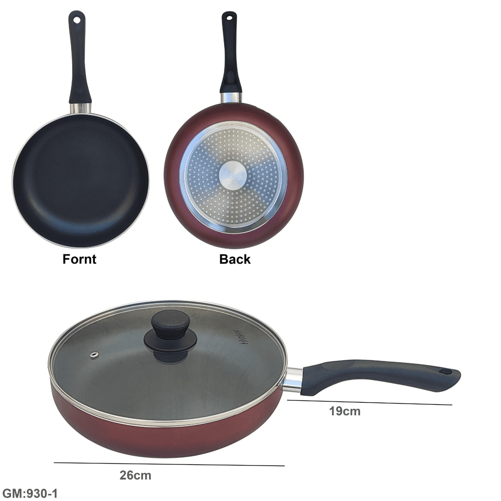 Haier Non-Stick Fry Pan26Cm"930-1"