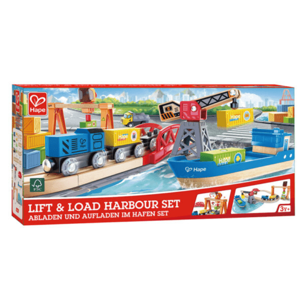 Hape Lift & Load Harbour Set