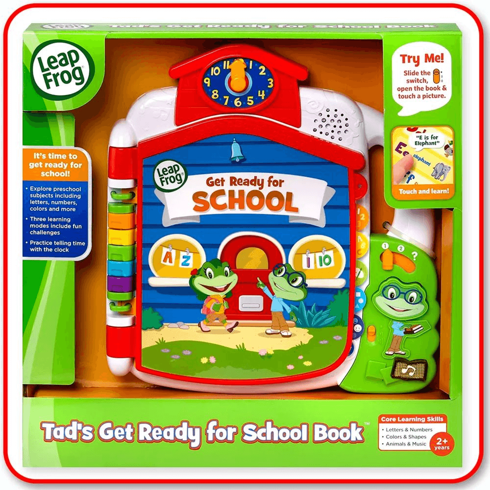 LeapFrog - Tad's Get Ready for School Book