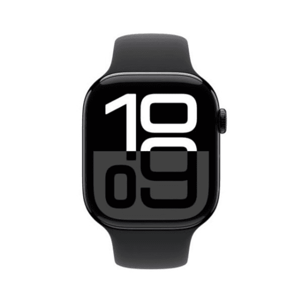 Watch S10 GPS 46mm Jet Black Aluminium with Black Sport Band – S/M
