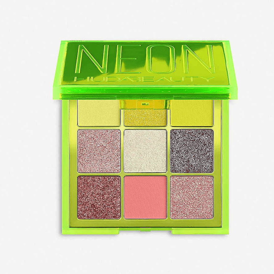 Huda Beauty Neon Obsessions Eyeshadow Palette green