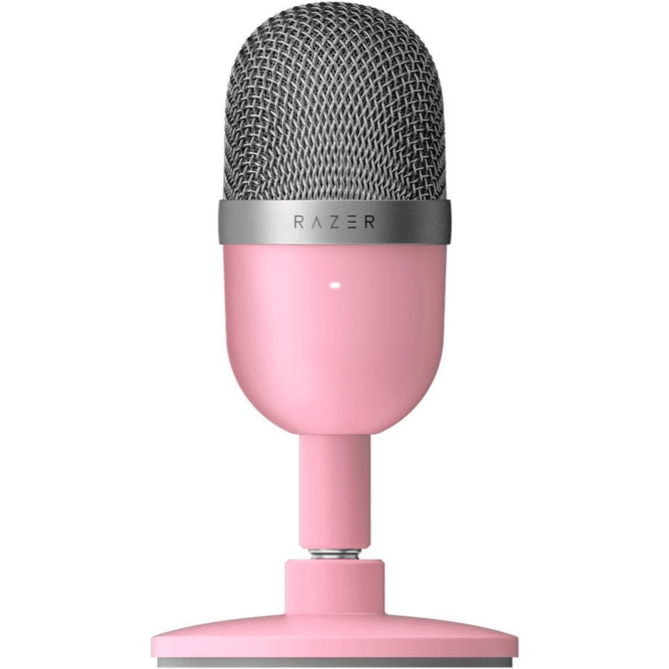 Razer Seiren Mini Quartz. Ultra-compact Condenser Microphone-Quartz Pink-RZ19-03450200-R3M1