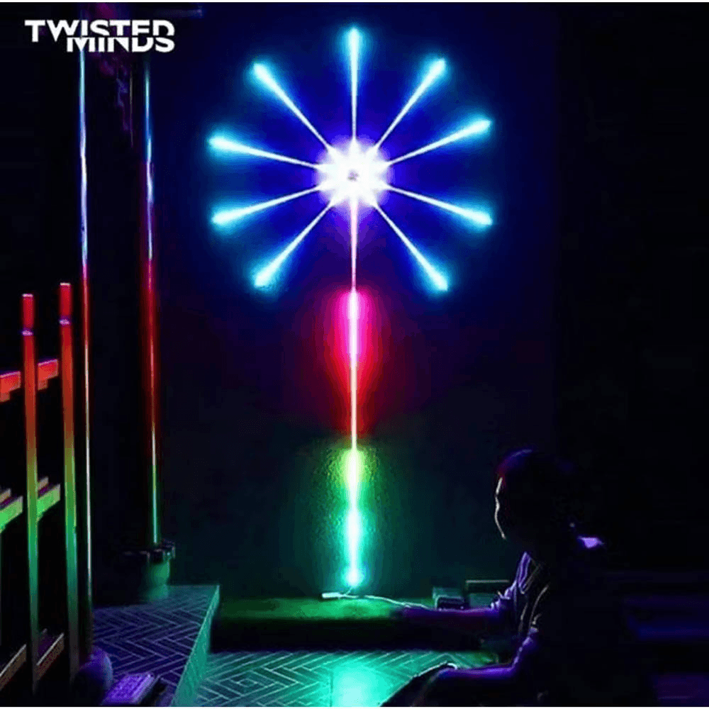 Twisted Minds Firework LED RGB Music Lights,3m Height, | TM-FW-LED