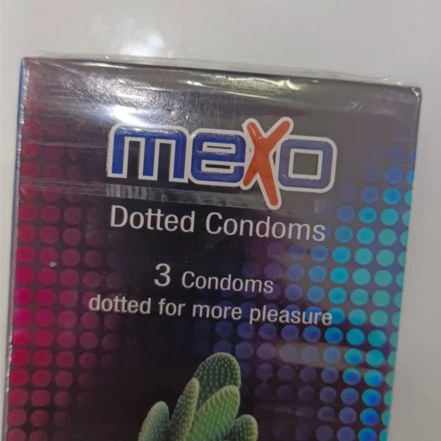 MEXO DOTTED CONDOMS 3 PCS