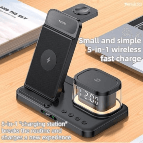 YESIDO - WIRELESS CHARGER 20W (DS23) (Black)