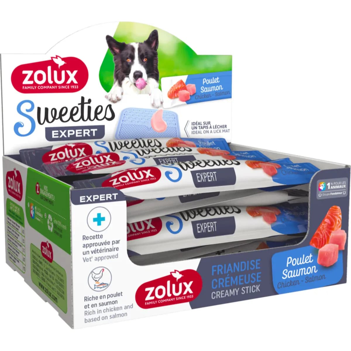 Zolux Sweeties Creamy Stick For Dog - Chicken Salmon