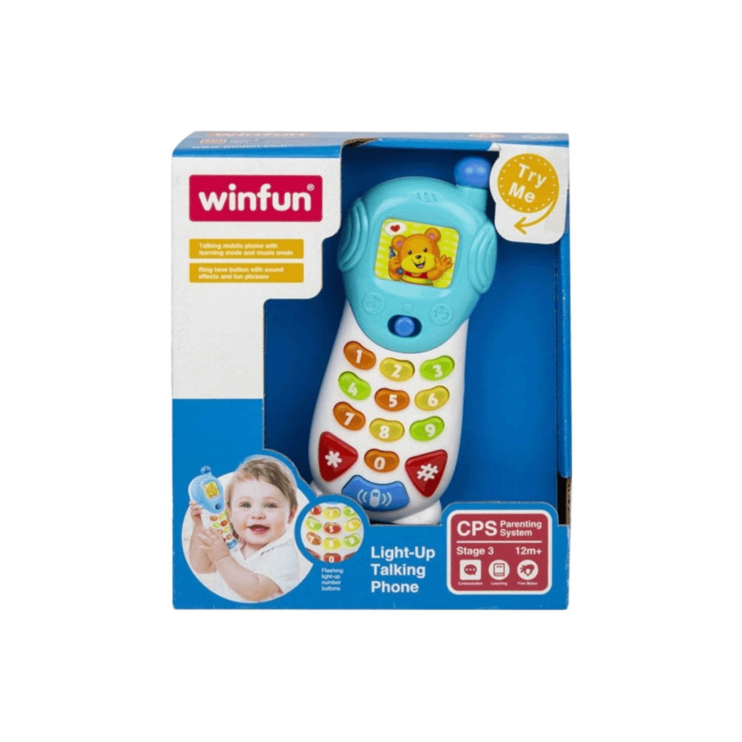 هاتف Winfun المضيء الناطق