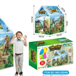 Dinosaur house tent with 50 balls