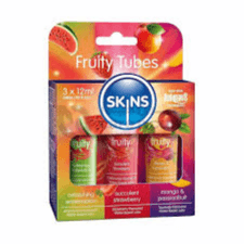 SKINS LUBRICANTS 3*12ML (WATRMELON,SRAWBERY,PAFRUIT)