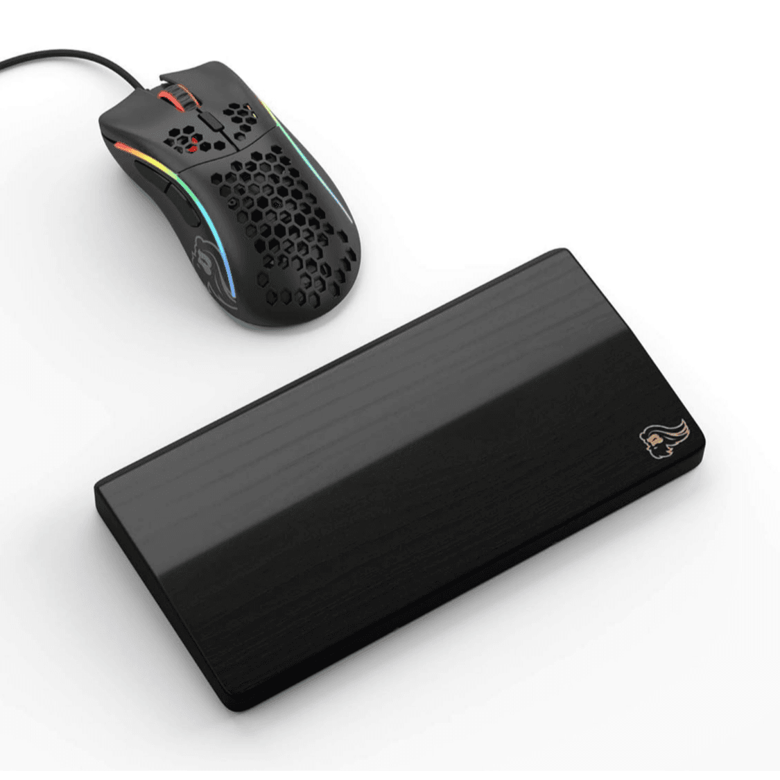 Glorious Gaming Wooden Mouse Wrist Rest - ONYX/BLACK