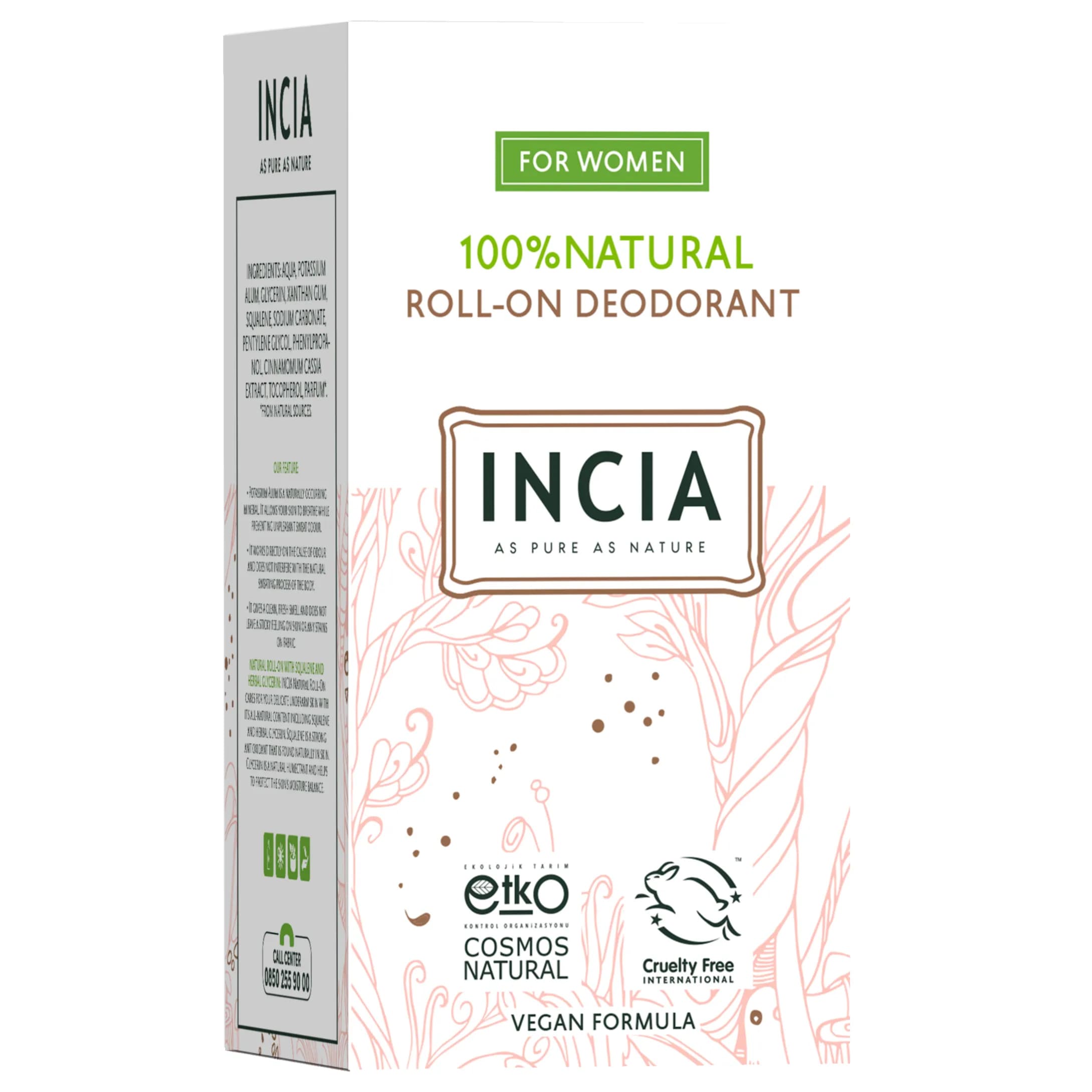 INICIA ROLL-ON DEODORANT FOR WOMEN