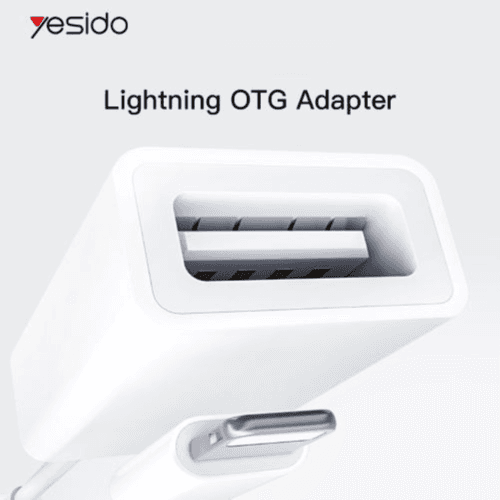 YESIDO - IP OTG CONVERTER (GS10) (White) 