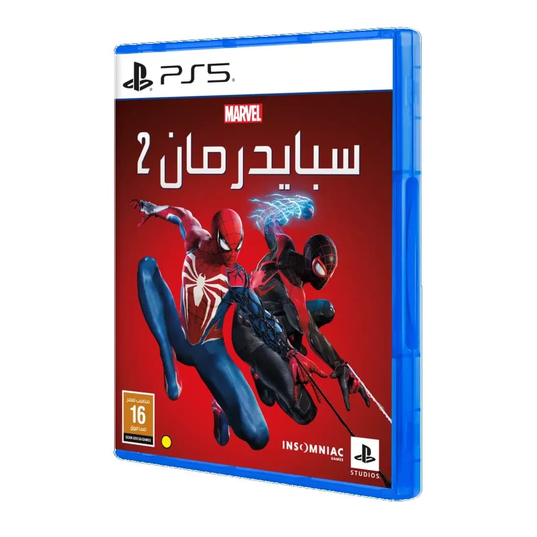 Marvels Spider Man 2 PS5 Gaming CD Suitable for ages 16 and up