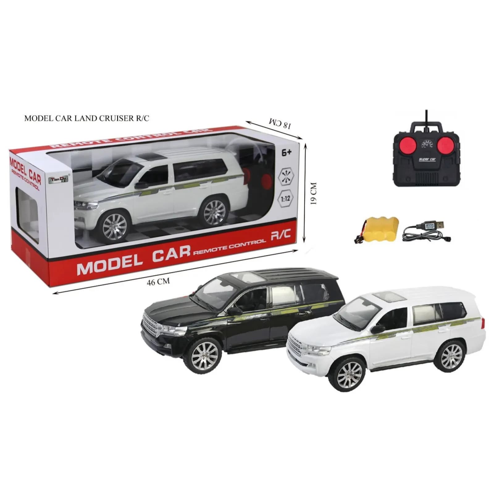 Remote Controlled Land Cruiser No.5512-11 White