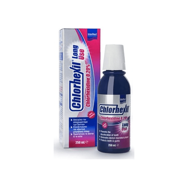 INTERMED CHLORHEXIL 0.20% MOUTHWASH LONG USE
